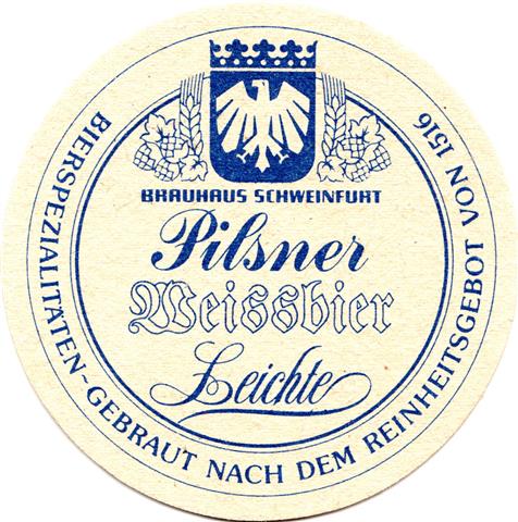 schweinfurt sw-by brauhaus main 2b (rund215-3 biersorten-blau)